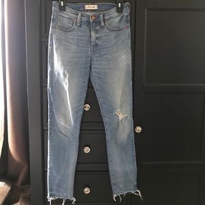 Madewell High Rise Skinny Jeans